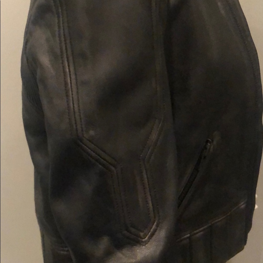 Anthropologie Artisan De Luxe Leather moto jacket - Picture 7 of 8